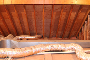 how air ductwork operates within a Oxford home